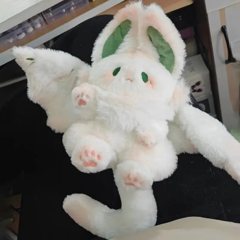 White Bat Stuffed Animal