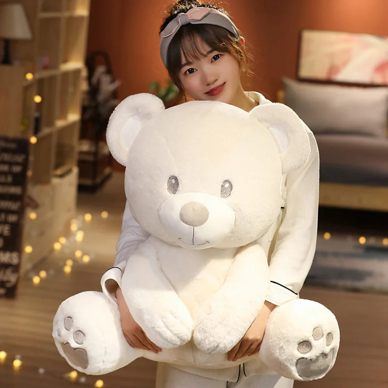white bear stuffed animal 