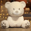 white bear stuffed animal 
