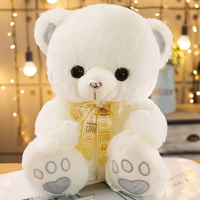 white polar bear stuffed animal 