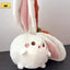 Wrapped Stuffed Animal 25cm 10in persimmon bunny