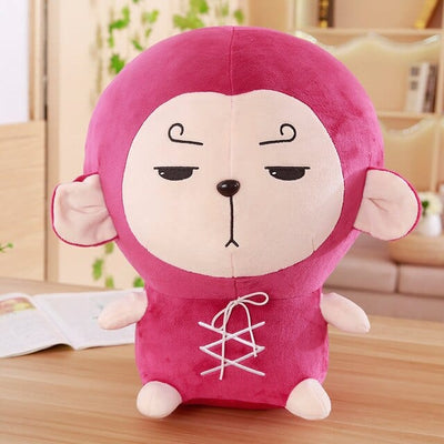 Pink Monkey Stuffed Animal